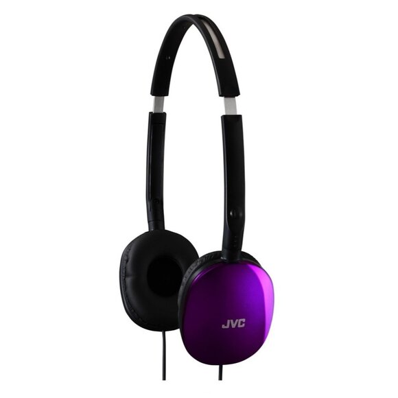 🎵 JVC HA-S160-V Purple Wired Headphones - Picture 4 of 7